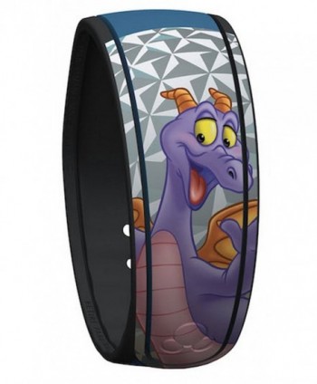 Disney World Epcot Figment MagicBand Link It Later Blue Magic Band - Spaceship Earth - CV124A5SMLP