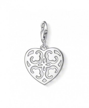 Thomas Sabo Heart Charm- Sterling Silver - CR11KPPI1PN