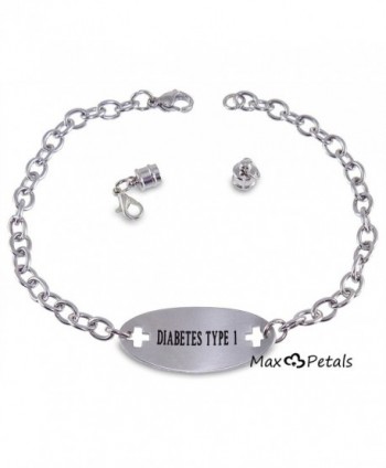 Max Petals Diabetes Identification Bracelet