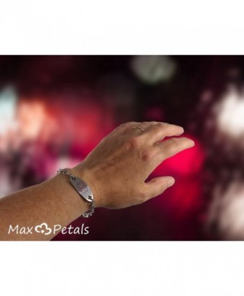Max Petals Diabetes Identification Bracelet in Women's ID Bracelets
