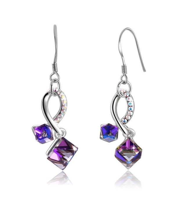 Swarovski Element Earrings Crystals Valentines - CN12OBTLTNC