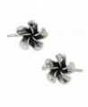 NOVICA Set of 2 Plumeria Flower .925 Sterling Silver Ear Cuffs 'Frangipani Sprial' (pair) - C6182HTK37G