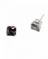 Earrings Princess Rainbow Zirconia Sterling