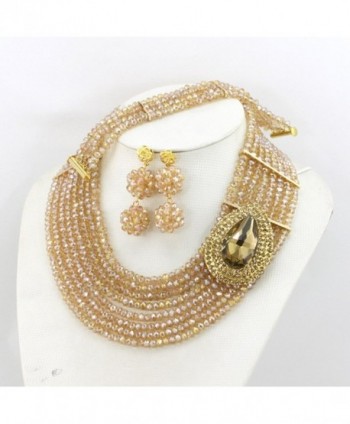 Africanbeads Crystal Jewelry African Wedding in Women's Jewelry Sets