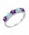 Aquamarine Amethyst Sterling Gemstone Available - C311D0EN8VD