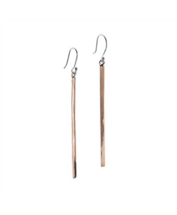 Copper Bar Earrings 3" - CB12999DZIN