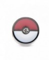 Pokemon Pokeball Black PVD Plated Bead Stainless Steel Charm - CL12H3FV83J