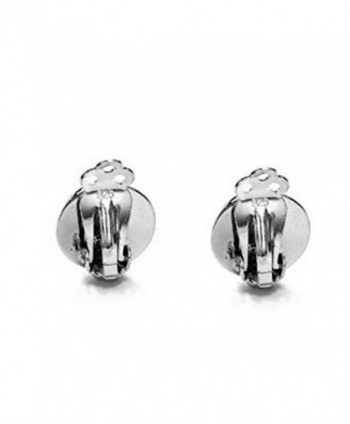 Sterling Silver Shiny Round Earrings