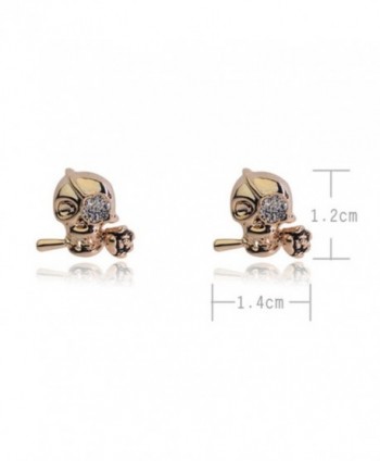 Pirates Caribbean One eyed Earrings 02001938 1 in Women's Stud Earrings