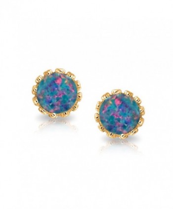 Bling Jewelry Simulated earrings Plated in Women's Stud Earrings