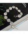 EVER FAITH Silver Tone Crystal Bracelet in Women's Tennis Bracelets