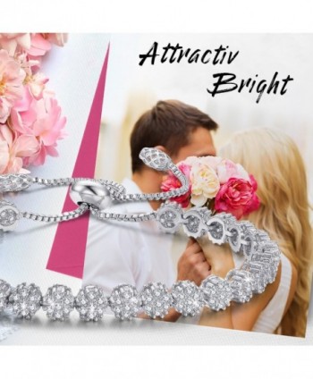 Serend Adjustable Bracelet Sparkling Zirconia in Women's Charms & Charm Bracelets