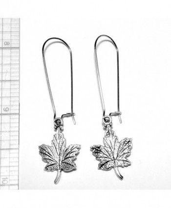 Sabai NYC Silvertone Canadian Earrings