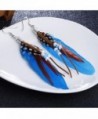 Becoler Feather Earrings Fashion Jewelry