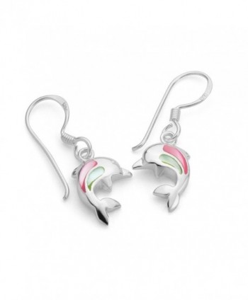 Sterling Silver Dolphin Porpose Earrings