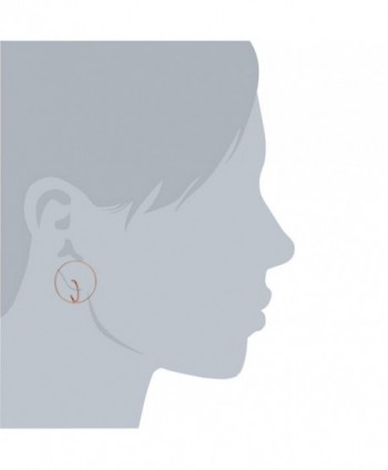 Jane Stone Geometric Earrings E0634 Rose