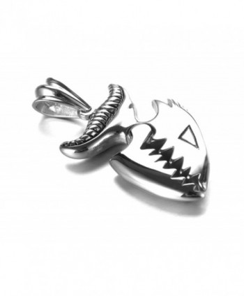 Jenhianeck Titanium Piranha Pendant Necklace