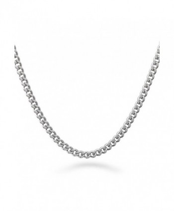 Ben Junot USA Curb 4.8 MM link Chain Necklace - Stainless steel 316L - C811KU4MA5P