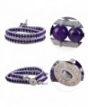 KELITCH Leather Bracelet Handmade Bangles in Women's Wrap Bracelets