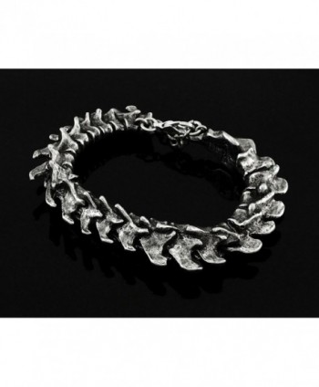 Vertebrae Alchemy Gothic Spine Bracelet in Women's Link Bracelets