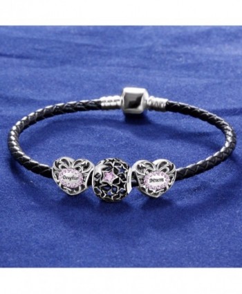 ANGEMIEL Sterling Silver European Bracelets