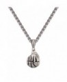 Basketball Necklace Stainless Steel Chain 22" Hand Playing Basketball Sport Jewelry - stainless - CZ185QS9H7A