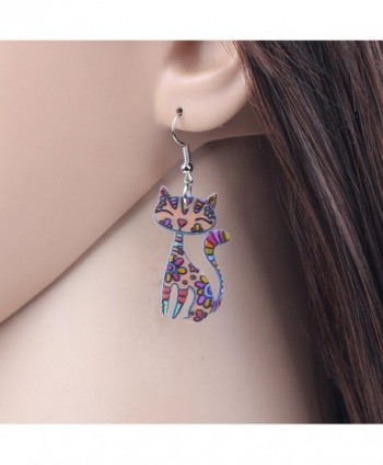 Bonsny Sitting Earrings Acrylic Pattern