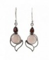 NOVICA Multi-Gem Chalcedony .925 Sterling Silver Dangle Earrings 'Pink Crest' - CB12O2UCCFM