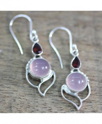 NOVICA Multi Gem Chalcedony Sterling Earrings