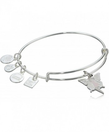Alex and Ani Charity By Design Fairy Bangle Bracelet - Shiny Silver - CO17YDSHLER