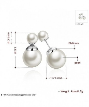 Jwoolw Double Fashion Elegant Earrings