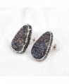 ZENGORI Sliver Plated Triangle Earrings in Women's Stud Earrings