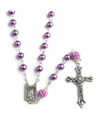 Hedi Purple Color Rosary Facther