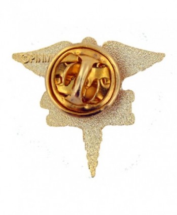 PinMarts Caduceus Medical Enamel Lapel