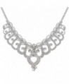 Bella Vogue Rhinestone Statement Necklace Sets NO 159