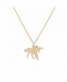 Hanloud Unicorn Pendant Necklace Animal in Women's Pendants