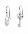 Loving Sterling Silver Dangle Earrings in Women's Drop & Dangle Earrings