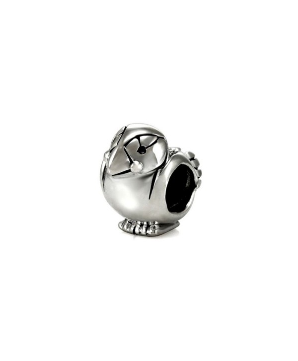Ohm Beads Sterling Silver Perfect Puffin Bead Charm - C511V93WU4X