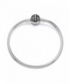 Long Way 925 Sterling Silver Snake Chain Bracelet Basic Charm Bracelets for Teen Girls Women - C7185D0Y5Y5