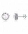 EVERU Sterling Silver Flower Stud Earrings with AAA Freshwater Pearls with an Exquisite Gift Box - CR184QQZ2YG