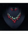 Hamer Jewelry Statement Necklace Earrings