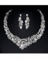 Youfir Elegant Austrian Necklace Earrings