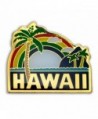 KC Hawaii Lapel or Hat Pin Palm Tree Green- Yellow One Size - CH11H42RGRJ