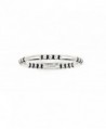 Plain Silver Decorated Stackable Sterling