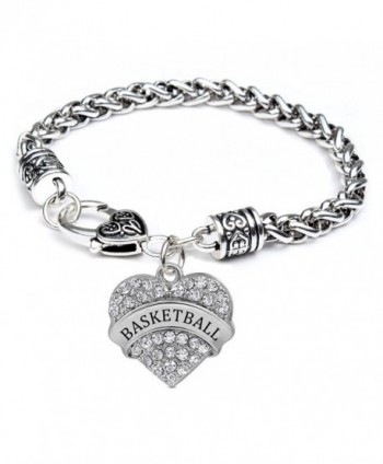 Godyce Heart Charm Bracelet Nana Best Friend Soccer Basketball Grandma Dream Volleyball Aunt - CK12DB0TGHP