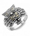 Oxidized Sterling Silver Marcasite Jewelry
