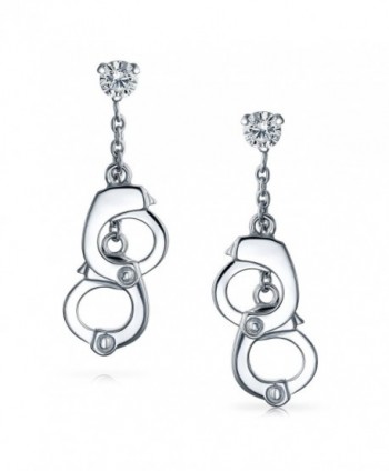 Bling Jewelry Secret Handcuffs Earrings