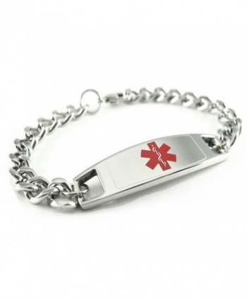 MyIDDr - Pre-Engraved & Customizable Pacemaker Medical Bracelet- Medic ID Card Incld - C511CKF2J4Z