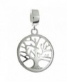 Sterling Silver Family Tree Of Life European Style Dangle Bead Charm - CA1262CF3LR