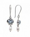 NOVICA Cultured Freshwater Earrings Sterling in Women's Drop & Dangle Earrings
